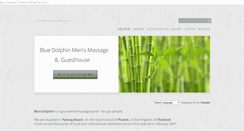 Desktop Screenshot of bluedolphinphuket.com